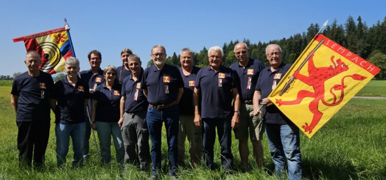 Die SG Sempach am Eidg. Veteranenschiessen in Langenthal & Melchnau 2024